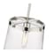 Z-Lite Callista 1 Light Pendant, Polished Nickel & Clear 3032P10-PN - alternate 5